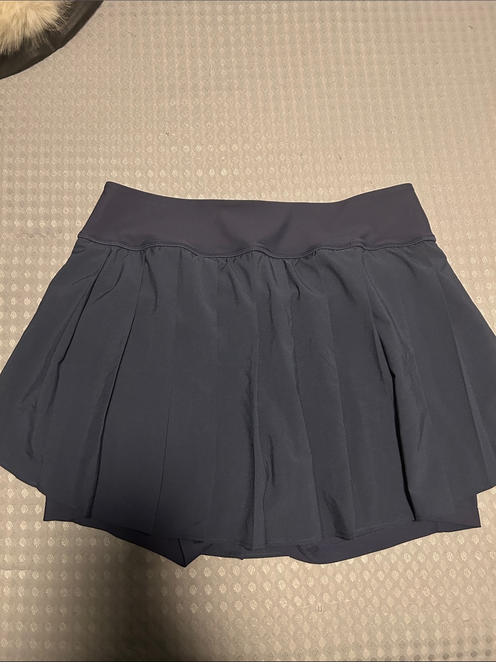 Women's Navy Pleated Skort - (old navy)
